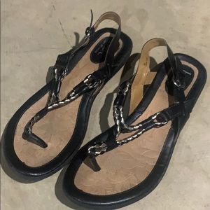 B.O.C. Black sandals - size 9